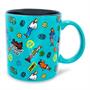 Scooby-Doo Sticker Pattern Ceramic Mug | Holds 20 Ounces