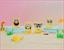Nickelodeon SpongeBob Faces 2-Ounce Mini Glasses | Set of 4