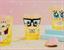 Nickelodeon SpongeBob Faces 2-Ounce Mini Glasses | Set of 4