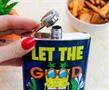SpongeBob SquarePants "Mister Good Times" Stainless Steel Flask | Holds 7 Ounces
