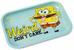 Nickelodeon SpongeBob SquarePants "Weird. Don't Care." Tin Tray | 11 x 7 Inches