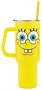Nickelodeon SpongeBob SquarePants Face Stainless Steel Tumbler With Handle