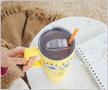 Nickelodeon SpongeBob SquarePants Face Stainless Steel Tumbler With Handle