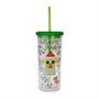 Star Wars: The Mandalorian Grogu Christmas Icons Carnival Cup With Lid and Straw