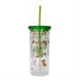 Star Wars: The Mandalorian Grogu Christmas Icons Carnival Cup With Lid and Straw