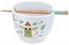 Star Wars: The Mandalorian Grogu "Merry Force" Ramen Bowl and Chopstick Set