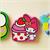 Sanrio My Melody Strawberry Cupcake Die-Cut Wooden Wall Art Sign