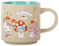 Sanrio Hello Kitty and Friends Mushroom Crew Single Stackable Ceramic Mug