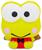 Sanrio Keroppi Stump 4-Inch Ceramic Mini Planter With Artificial Succulent