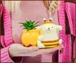 Sanrio Pompompurin Honey Pot Ceramic Mini Planter With Artificial Succulent