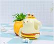 Sanrio Pompompurin Honey Pot Ceramic Mini Planter With Artificial Succulent