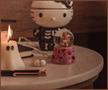 Sanrio My Melody Halloween Mini Light-Up Snow Globe | 3 Inches Tall