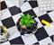 Sanrio Badtz-Maru 3-Inch Ceramic Mini Planter With Artificial Succulent