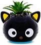 Sanrio Chococat 3-Inch Ceramic Mini Planter With Artificial Succulent