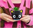 Sanrio Chococat 3-Inch Ceramic Mini Planter With Artificial Succulent
