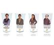 Seinfeld 16-Ounce Pint Glasses | Set of 4 | Jerry, George, Elaine, Kramer