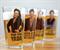 Seinfeld 16-Ounce Pint Glasses | Set of 4 | Jerry, George, Elaine, Kramer