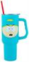 South Park Cartman Face Stainless Steel Tumbler With Handle | Holds 40 Ounces