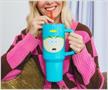 South Park Cartman Face Stainless Steel Tumbler With Handle | Holds 40 Ounces