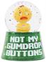 Shrek Gingy "Not My Gumdrop Buttons" Mini Light-Up Snow Globe | 3 Inches Tall