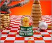 Shrek Gingy "Not My Gumdrop Buttons" Mini Light-Up Snow Globe | 3 Inches Tall