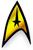 Star Trek: The Original Series Delta Starfleet Command Enamel Pin