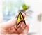 Star Trek: The Original Series Delta Starfleet Command Enamel Pin