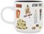 Star Trek Aliens, Villains, and Crew Stackable Ceramic Mug | Holds 13 Ounces