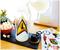 Star Trek Gold Delta Logo Twist Spout Water Bottle and Sticker Set | 32 Ounces