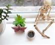 Stranger Things Demogorgon 3-Inch Ceramic Mini Planter with Artificial Succulent