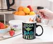 Star Wars "Yoda Best Dad Ever" Ceramic Mug | Holds 20 Ounces | Toynk Exclusive