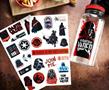Star Wars Darth Vader Twist Spout Water Bottle and Sticker Set | Holds 32 Ounces