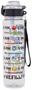 Star Wars Characters 33-Ounce Plastic Water Bottle With Locking Lid and Strap