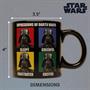Star Wars Darth Vader Expressions 14oz Ceramic Coffee Mug