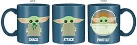 Star Wars The Mandalorian The Child Protect Attack Snack 20oz Ceramic Mug