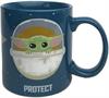 Star Wars The Mandalorian The Child Protect Attack Snack 20oz Ceramic Mug