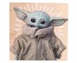 Star Wars The Mandalorian The Child 6 x 6 Inch Wood Box Sign