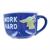 Star Wars The Child Work Hard Nap Harder 24oz Ceramic Soup Mug with Vented Lid