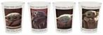 Star Wars: The Mandalorian Grogu Memes 1.5-Ounce Mini Shot Glasses | Set of 4