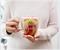 Star Wars: The Mandalorian Grogu Holiday Glitter Handle Glass Mug | 14 Ounces