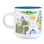 Star Wars Cartoon Mandalorian and Grogu 13oz Ceramic Mug
