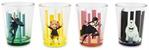 Spy x Family Trio and Logo 2-Ounce Mini Shot Glasses | Set of 4