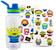 Disney Pixar Toy Story Alien 32-Ounce Twist Spout Water Bottle and Sticker Set