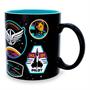 Disney Pixar Lightyear Badges Ceramic Mug | Holds 20 Ounces