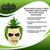 Beetlejuice Head 3-Inch Ceramic Mini Planter with Artificial Succulent