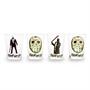 Friday The 13th Jason Voorhees 2-Ounce Mini Shot Glasses | Set of 4