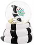 Beetlejuice Sandworm Mini Light-Up Snow Globe | 3 Inches Tall