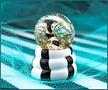 Beetlejuice Sandworm Mini Light-Up Snow Globe | 3 Inches Tall
