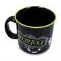 Beetlejuice "Never Trust the Living" Ceramic Camper Mug | Holds 20 Ounces