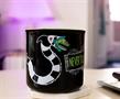 Beetlejuice "Never Trust the Living" Ceramic Camper Mug | Holds 20 Ounces